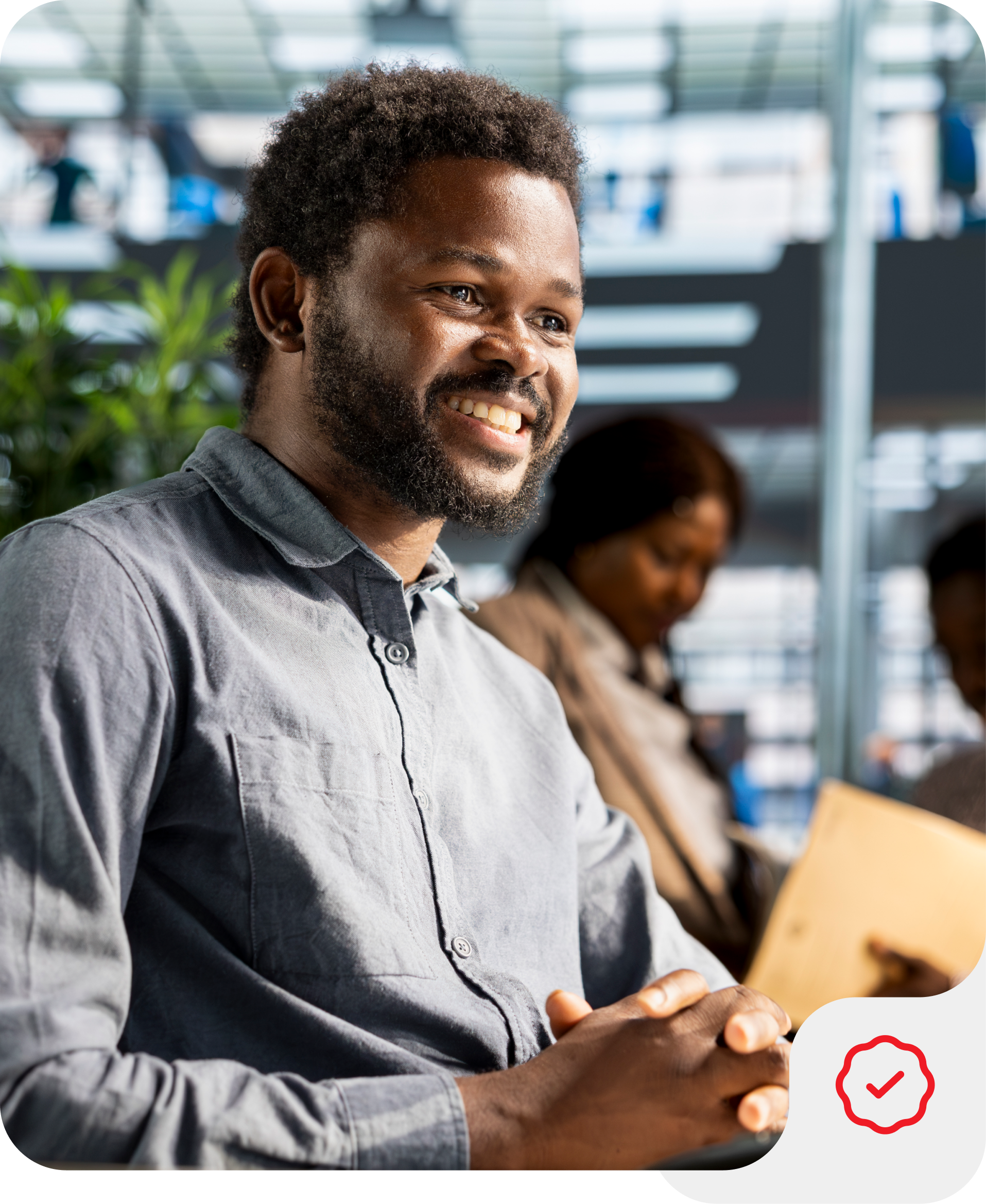 business black man typing laptop office research email client finance report space accountant pc company audit update budget financial proposal investment offer 3